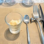 La Brianza - レモンとオレンジスパーリングワインラム酒ポンケ。このポンケ、ドルチェみたいに美味しいの☆