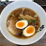 ゆうひ屋 - 味玉淡麗煮干ラーメン