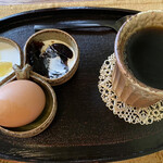 ほっこり珈琲 康之助 - 康之助ブレンドコーヒーとモーニングセット