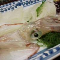博多料亭 稚加榮 - いかの活け造り