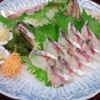 博多料亭 稚加榮 - 地アジの姿造り