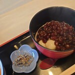 醐山料理 雨月茶屋 - ぜんざい♪