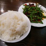 辣香坊 - しかるべき、白飯(大)を追加