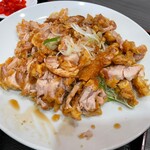 台湾料理 大盛 - 油淋鶏定食（750円）_2022年4月