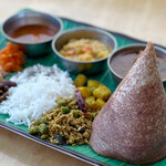 南インド料理DAL - ランチミールス・ハーフインド米&ハーフドーサ