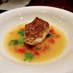 蒼 - のどぐろ。アクアパッツァ風かな？