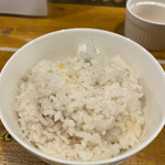 ラムバレー - ご飯は五穀米