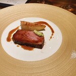 蒼 - 但馬玄の炭火焼きと、筍。