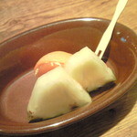 デュ バリー - 食後のフルーツ