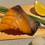 Salmon pickled in amazake miso