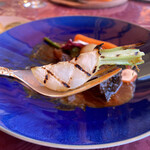 生野高原 カッセル - 添え野菜もどれも美味しい