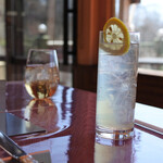 生野高原 カッセル - 瀬戸内レモンスカッシュ　夫はジンジャエール