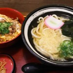 杵屋 - 牛とじ丼定食