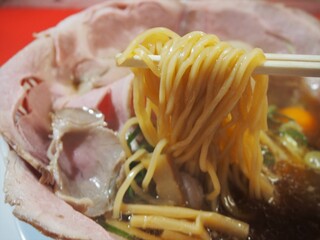 Chuukasoba Maruokashouten - 中華そば 肉増し（麺）