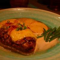 旬菜ステーキ処 らいむらいと - チーズハンバーグ