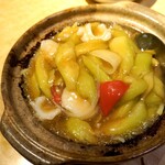 中華料理福臨門 - 海鮮と茄子の土鍋煮込み　1,380円