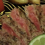 ふたり静 - 鹿児島県産　黒毛和牛リブロース網焼きステーキ