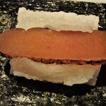 ふたり静 - 替り　自家製からすみと揚げ餅