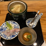 日本料理 みつわ - 金目鯛とのどくろのしゃぶしゃぶ