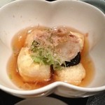 居食屋　村長さん - 揚げ出し豆腐