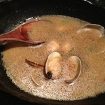 居食屋　村長さん - あさりのスープ