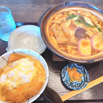 Toudai Udon - 味噌煮込みきしめん＋ミニ丼