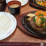 Kafe and oresutoran danwashitsu nitokyo - 今週のハンバーグランチ
