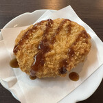 猫丸食堂 - ★かぼちゃコロッケ　¥130