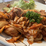 猫丸食堂 - ★国産豚のキムチ炒め　アップ