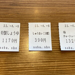 Soba.匠 - お値段は少し高め。ただ食後は幸せな気持ちになります☆