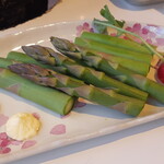 ツキサップじんぎすかんクラブ - アスパラ焼き