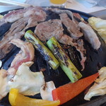 ツキサップじんぎすかんクラブ - 焼けたよー(生マトン・キャベツ焼き・アスパラ焼きver)