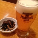 やどかり じなん坊 - お通しで、乾杯☆