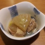 h Sushidokoro Zen - 小鉢：ぶり大根の冷たいやつ
