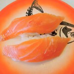 回転寿司すノ家 - サーモン
