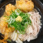 自家製さぬきうどんと肉 新橋甚三 - 肉うどん-スペシャル