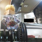 芳すし - 201302　すし芳　ちょっと目線を上げると・・・大将がっっ(゜o゜)！