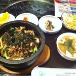 韓国料理 楽々 - プルコギビビンパ