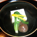 京懐石柿傳 - 煮物椀