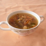 wayoudainingumo-ren - ランチのスープ、此方もバイキング形式。