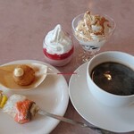 ブッフェレストラン トップ オブ ミヤコ - たこ焼き:粉量の多いみっちりタイプ、中トロトロ皮薄めの方が好み