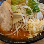 麺屋 奏 - 辛味プラスしました（+￥50）