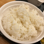 Kushidori - 炊き加減も好みでした。