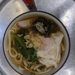 成田家 - 卵入り素うどん