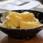 桶家乃隠居 - あおやぎとわけぎの酢みそ和え