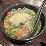 YAKINIKU FIFTY-FIVE TOKYO - トマトとバジルの冷麺