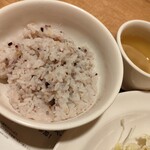 ガスト - 雑穀米に変更