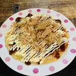 Okonomiyaki pork and egg