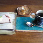 ランチプレート（￥１２６０）のデザート