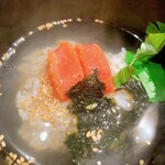 Ochazuke（boiled rice with tea）